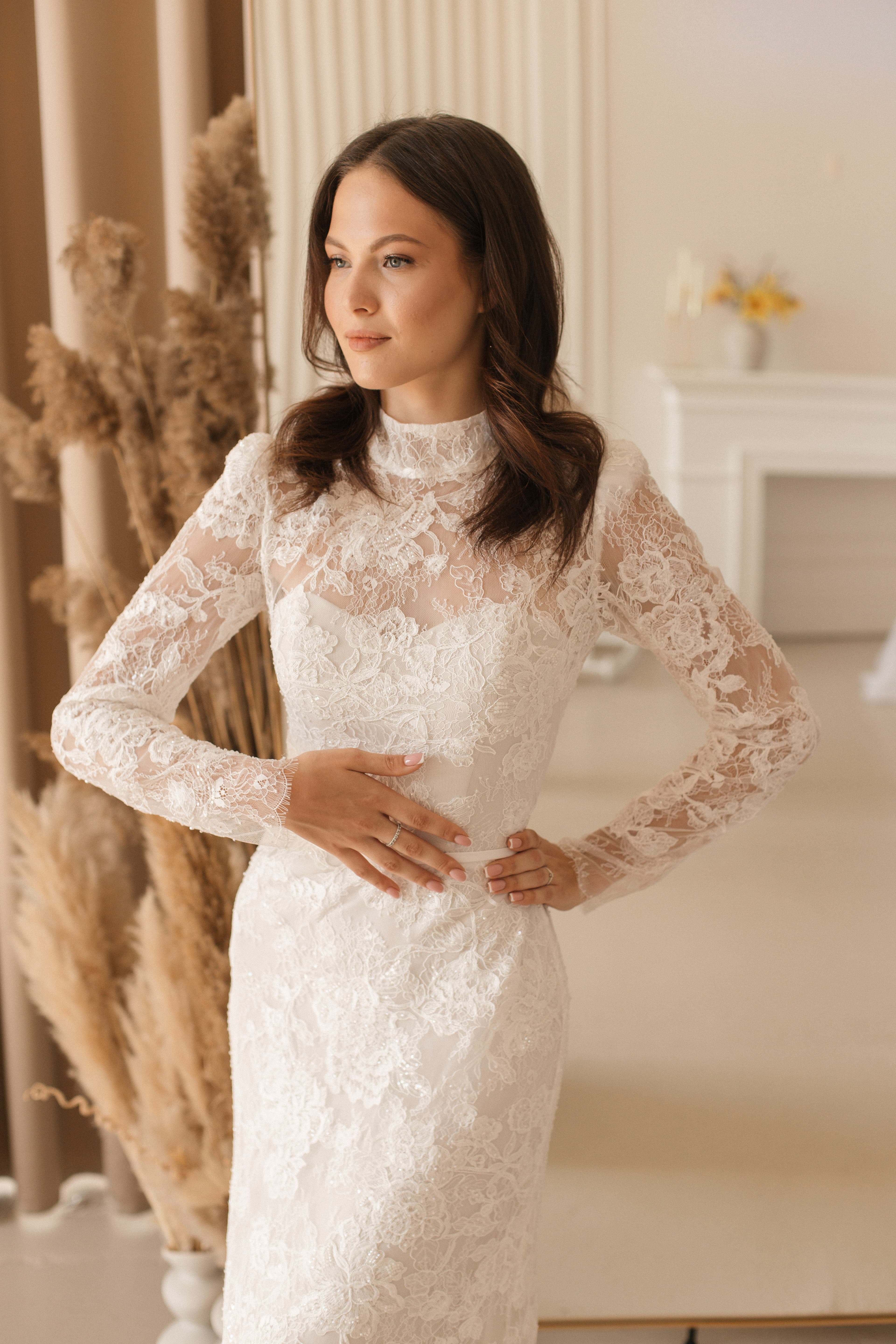 Anna Horetska fashion editorial portrait