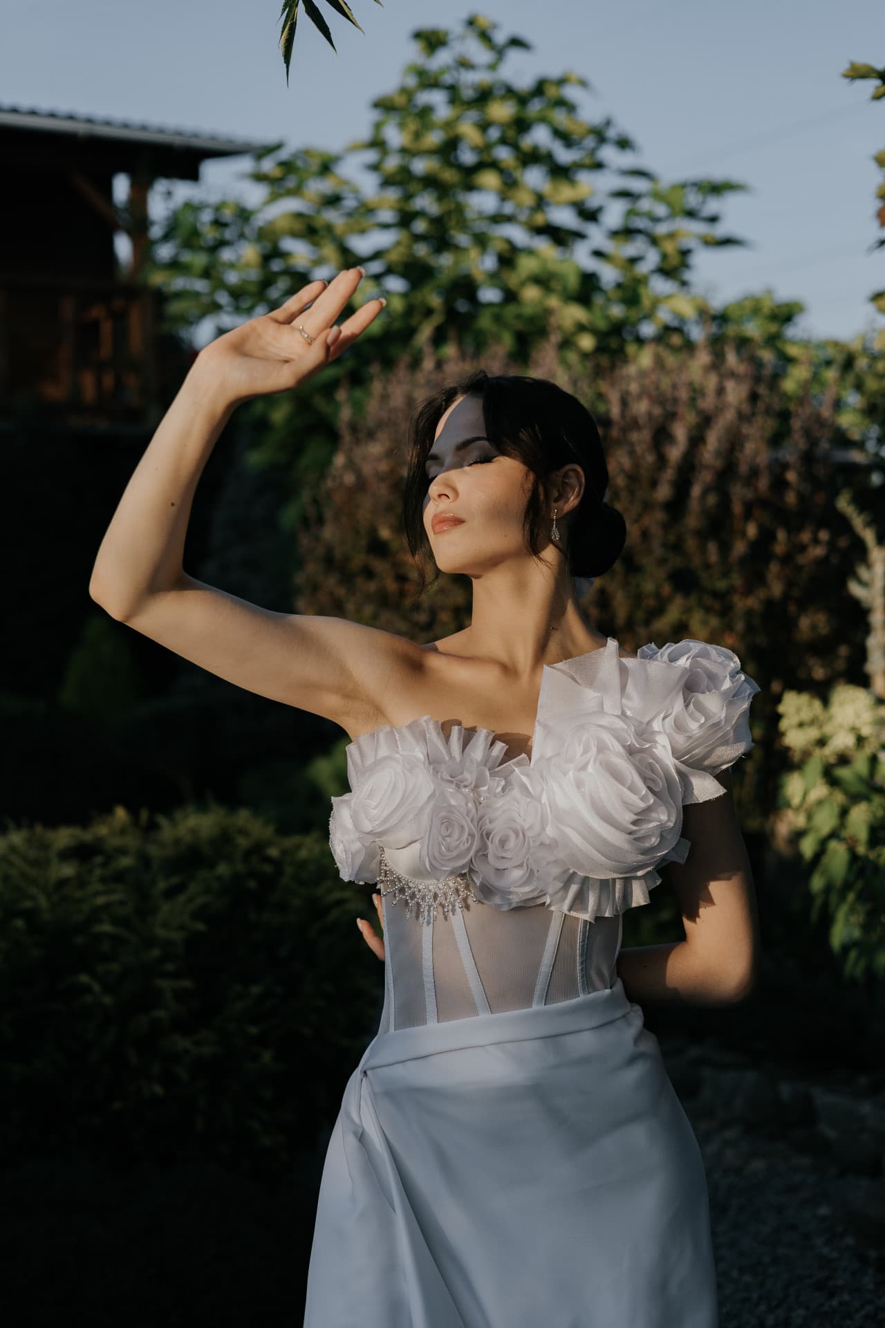 Anna Horetska model portfolio shot