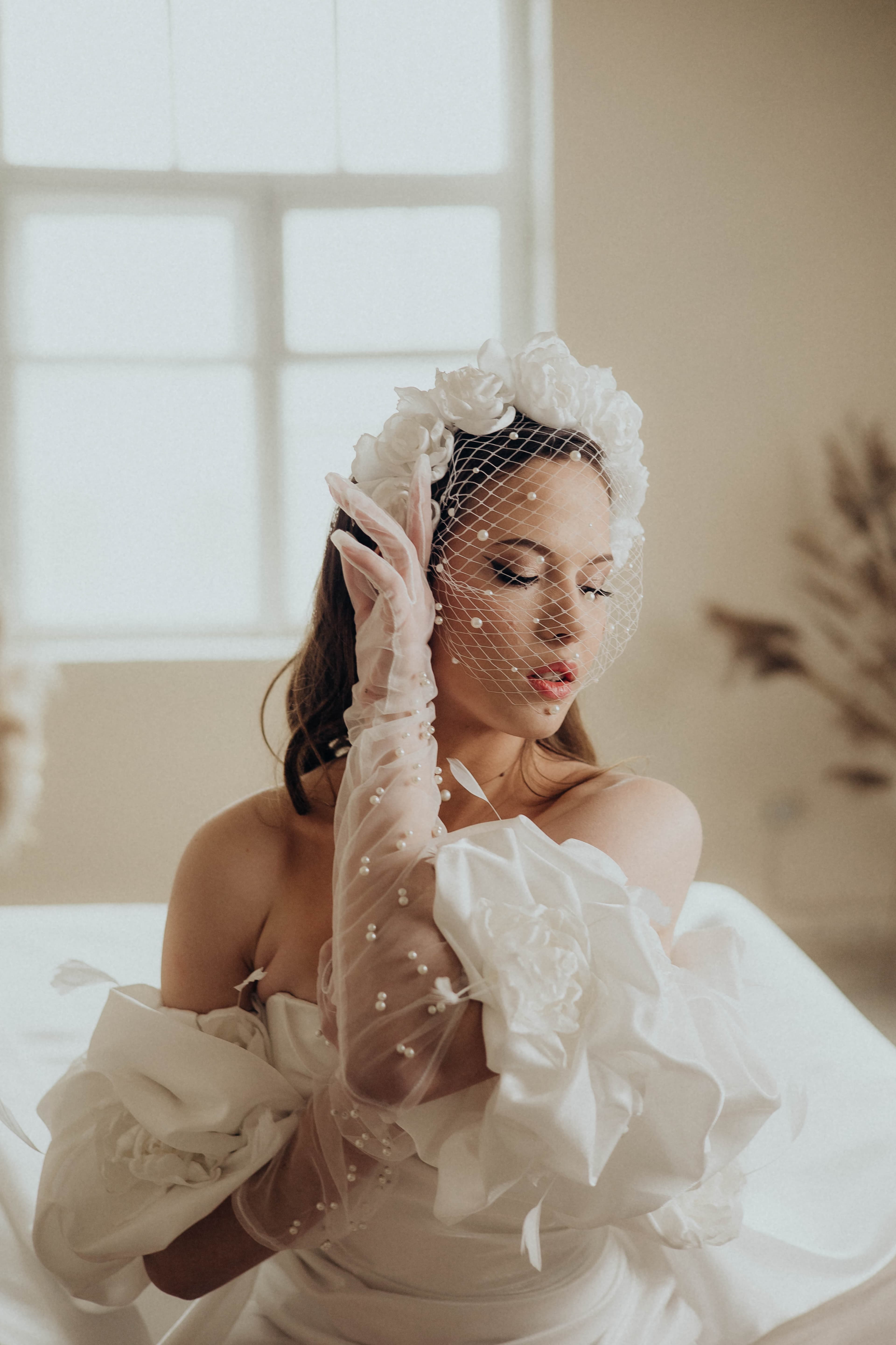 Anna Horetska fashion campaign portrait