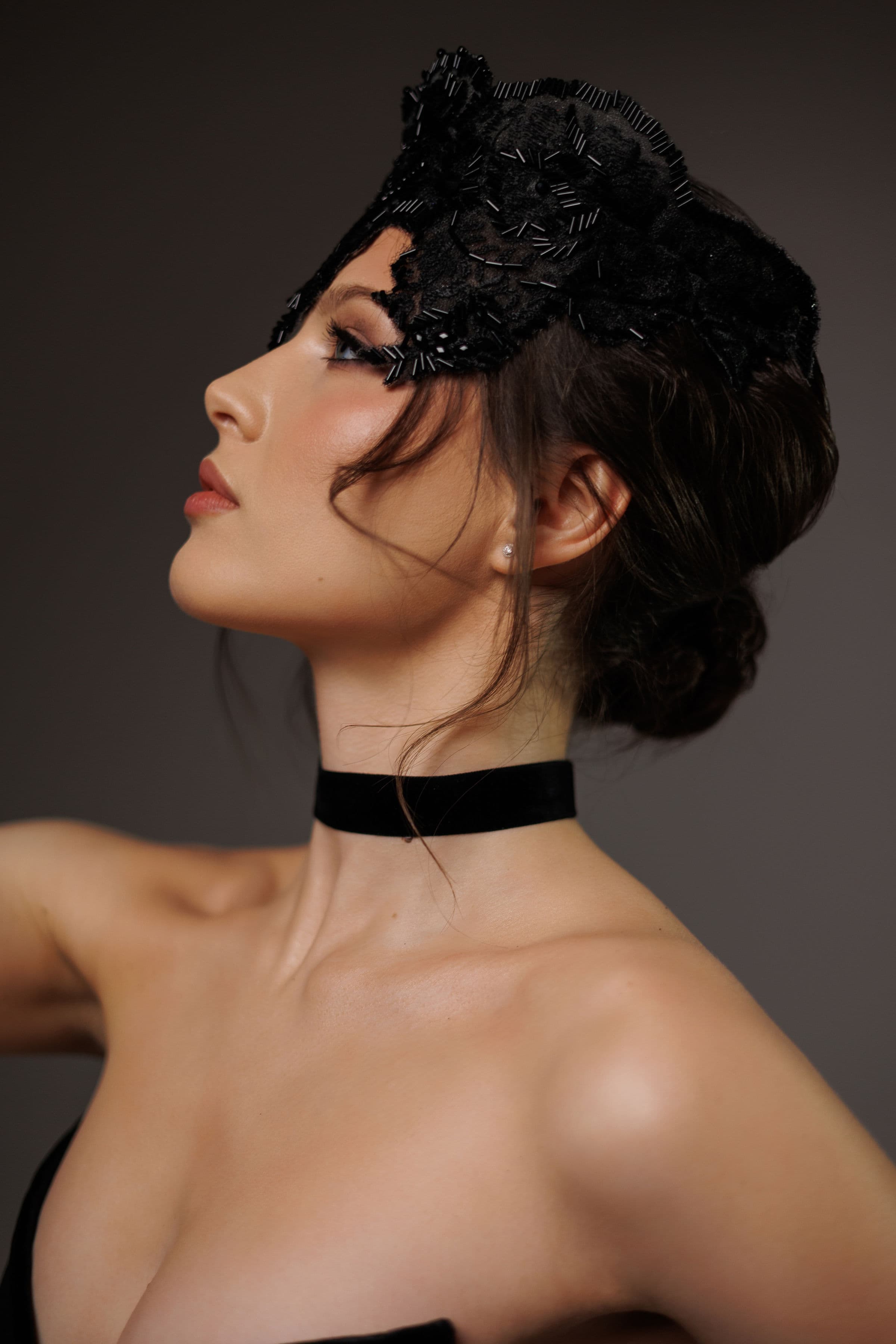 Anna Horetska fashion editorial shot