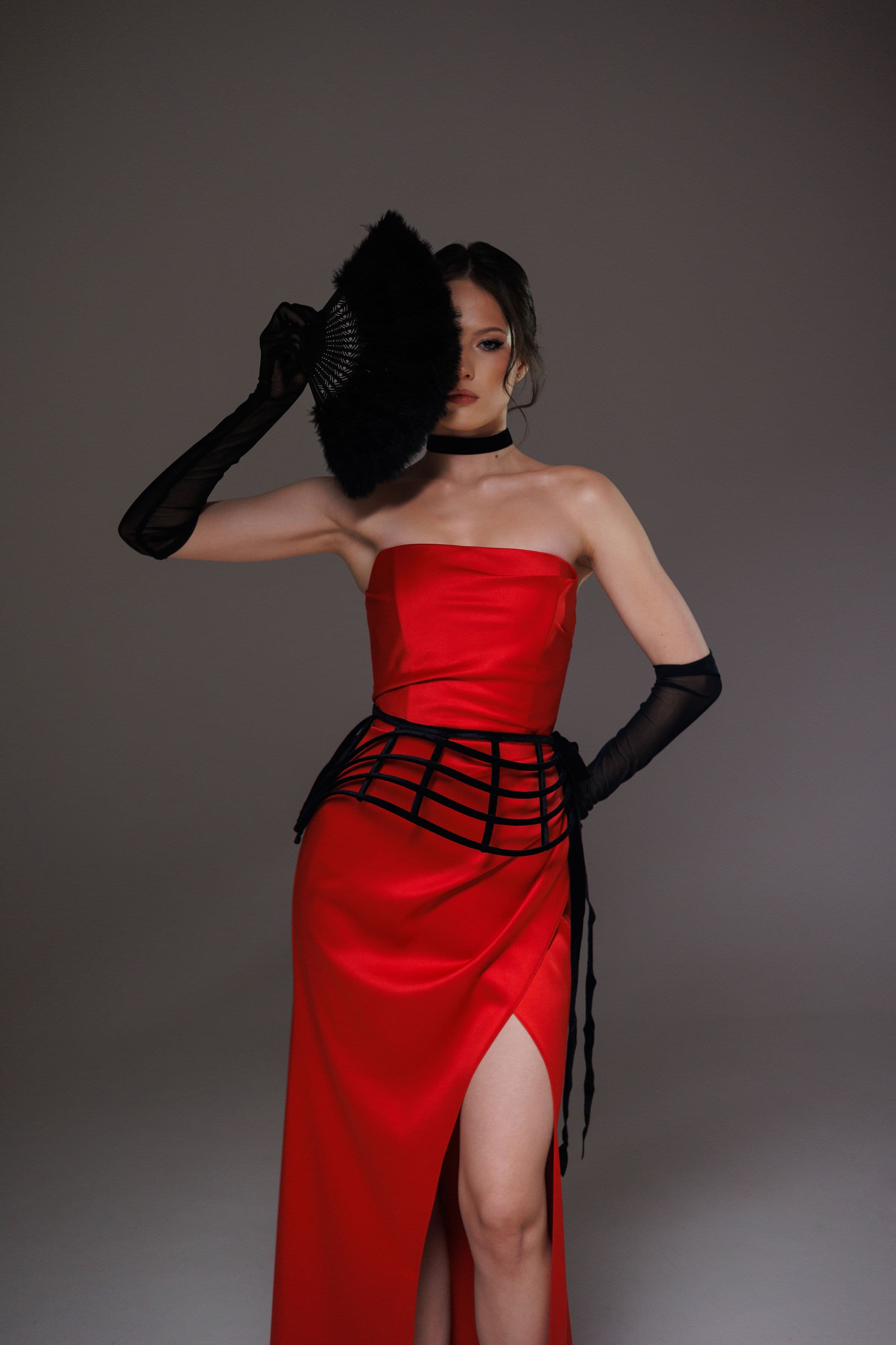 Anna Horetska editorial campaign shoot