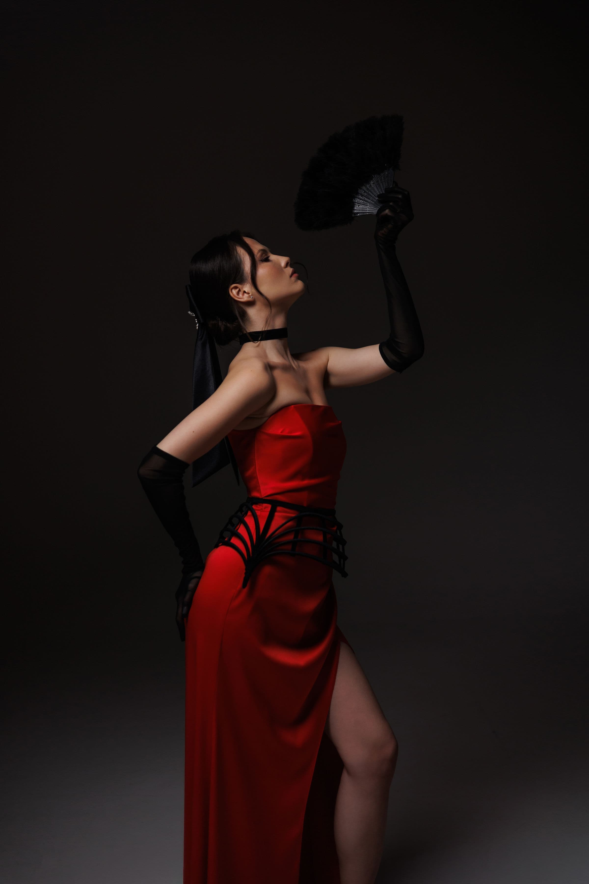 Anna Horetska fashion portrait