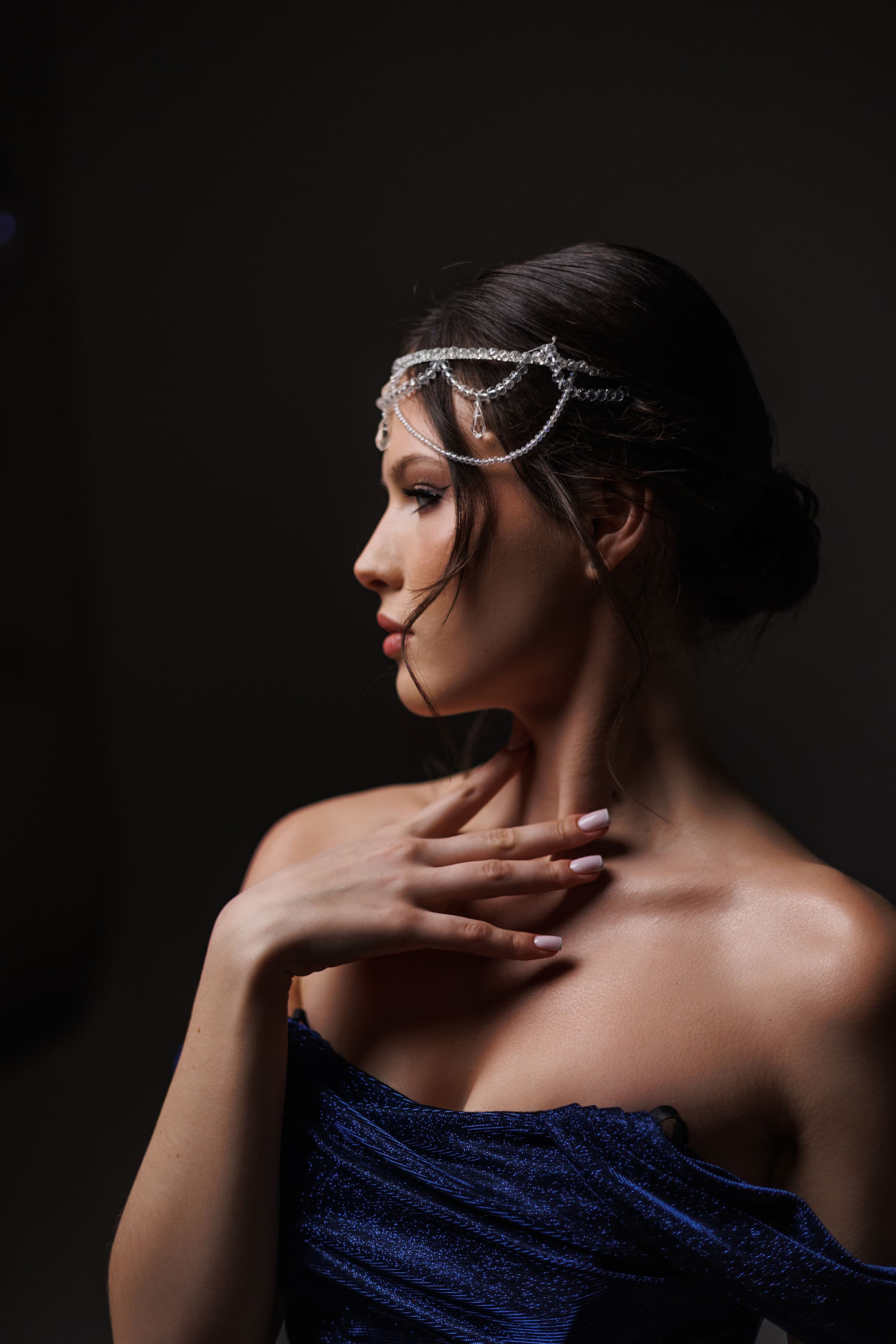 Anna Horetska fashion model shoot